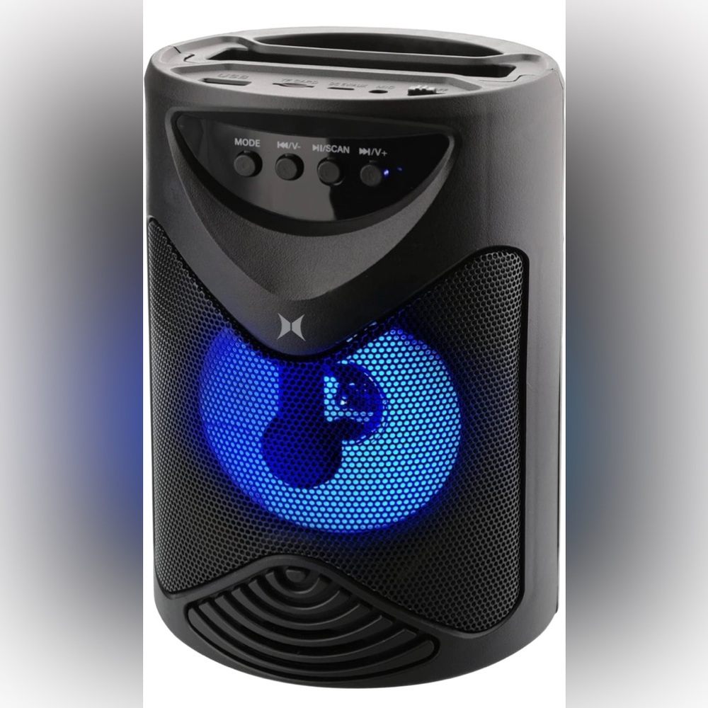 Xtreme Bluetooth LED Speaker connects to compatible devices